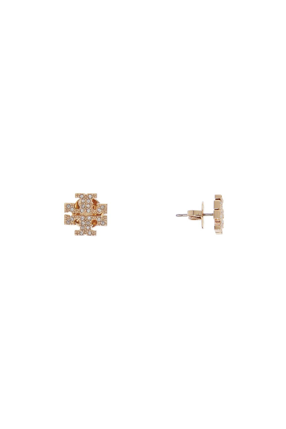 Tory Burch Kira Earrings With Pave Crystals