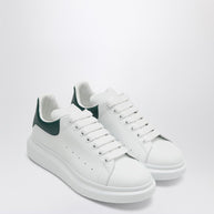 Alexander McQueen Oversized Sneakers In White/green