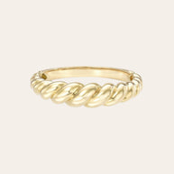 Zoe Lev 14k Gold Croissant Ring