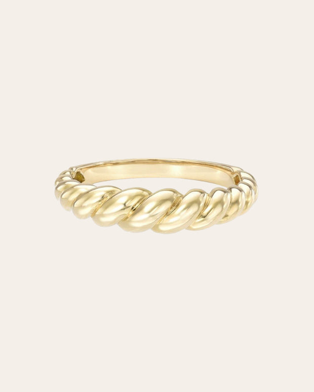 Zoe Lev 14k Gold Croissant Ring