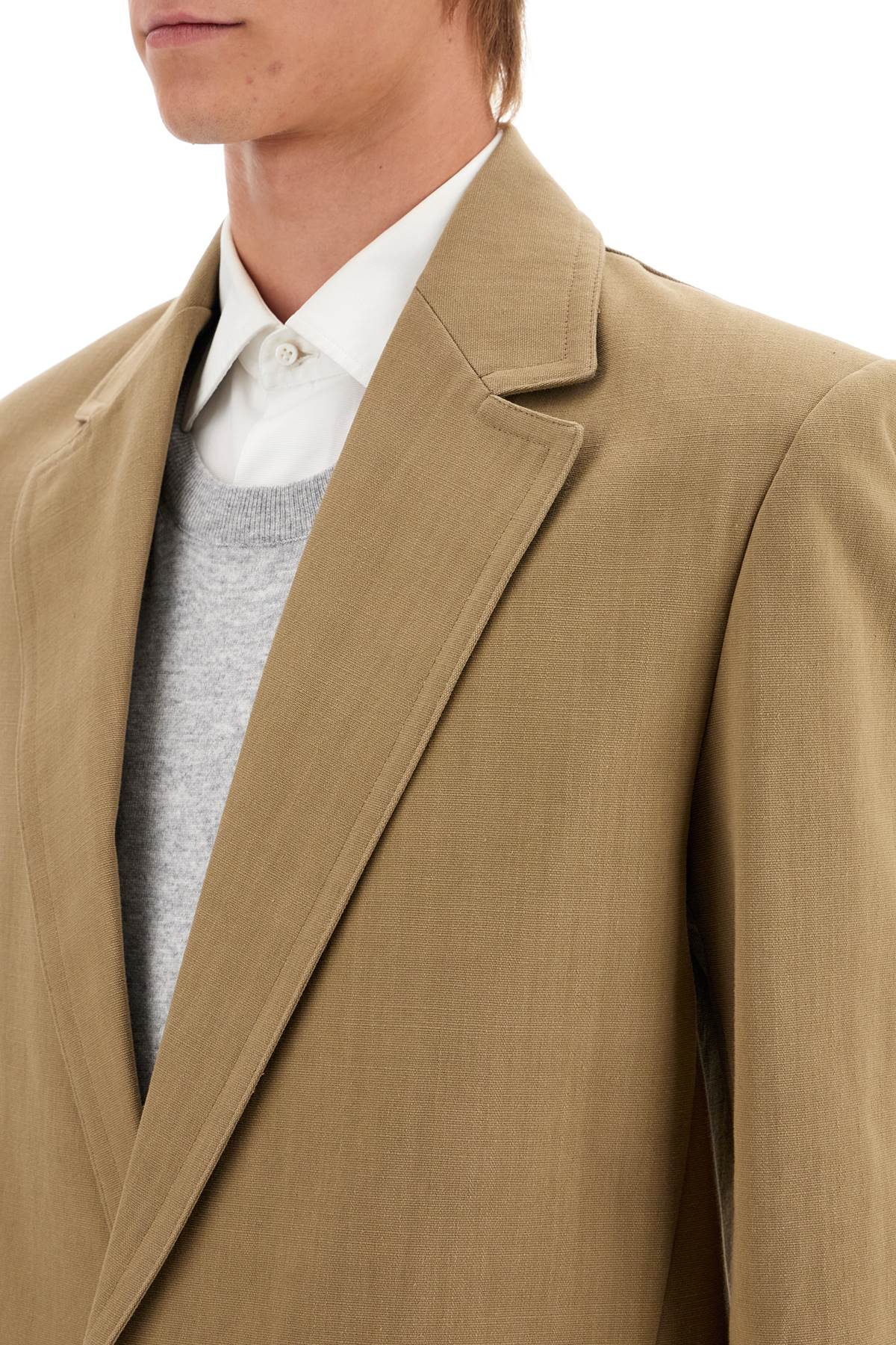 Valentino Garavani Single-breasted Canvas Jacket