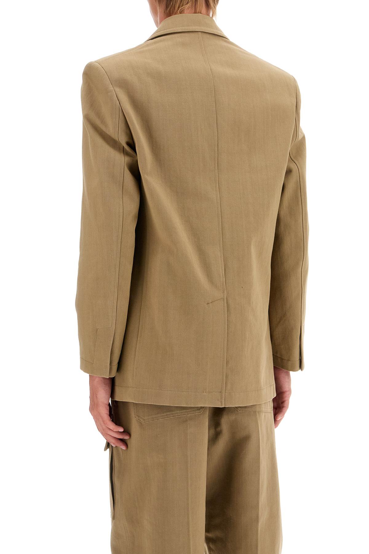 Valentino Garavani Single-breasted Canvas Jacket