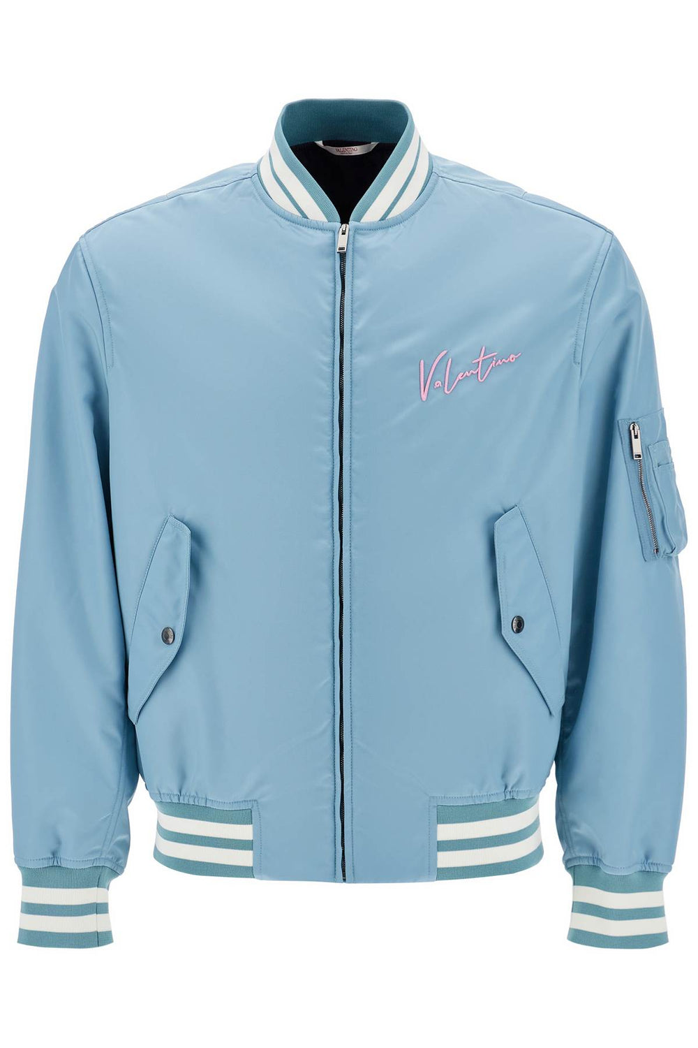 Valentino Garavani Nylon Bomber Jacket