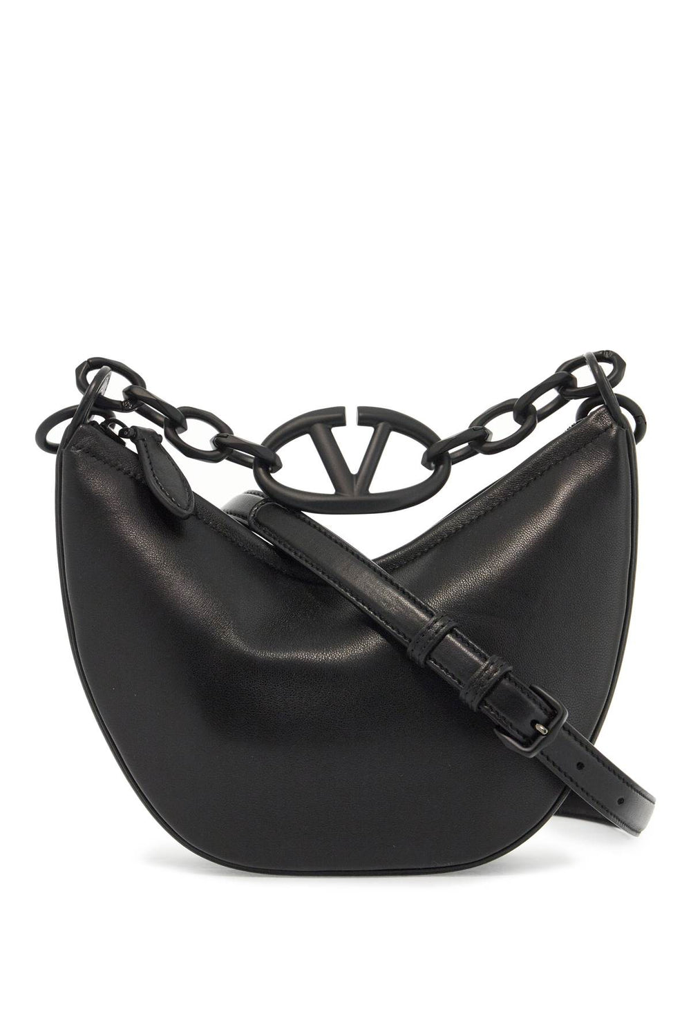 Valentino Garavani Mini VLogo Moon Hobo Bag