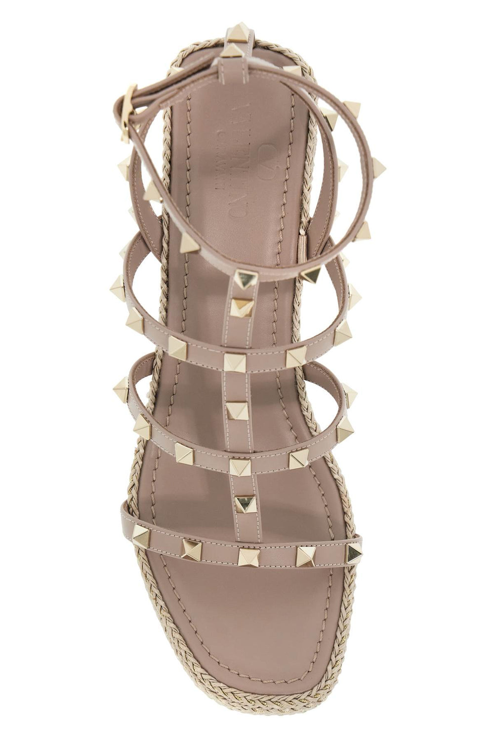 Valentino Garavani Rockstud Wedge Sandals