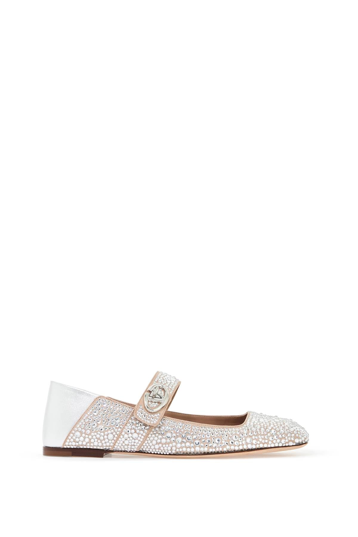 Valentino Garavani VLogo Locker Mary-Jane Flats