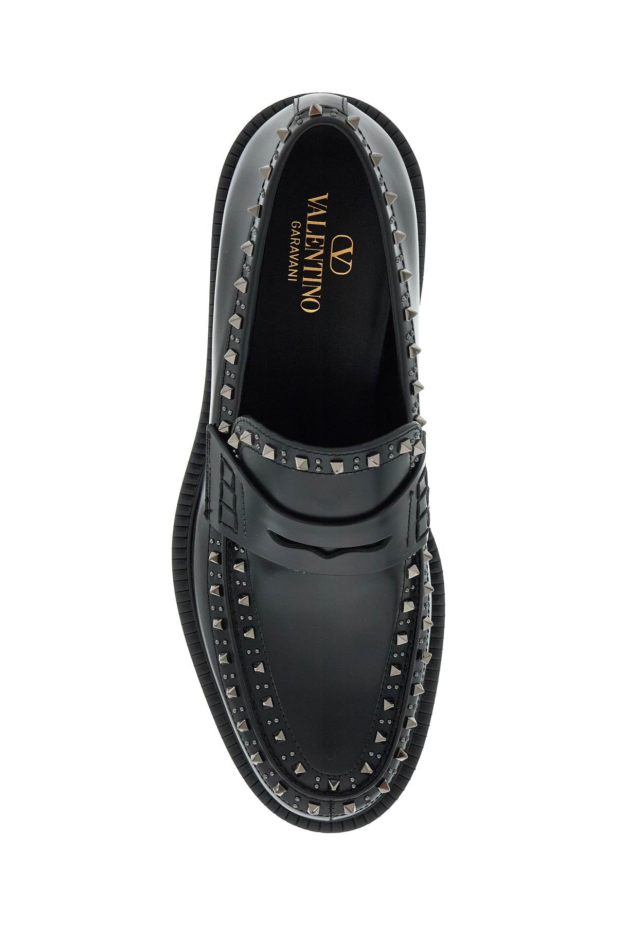 Valentino Garavani Gentleglam Leather Loafers