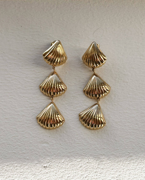 Boem Collection - Sirena Shell Drop Earrings