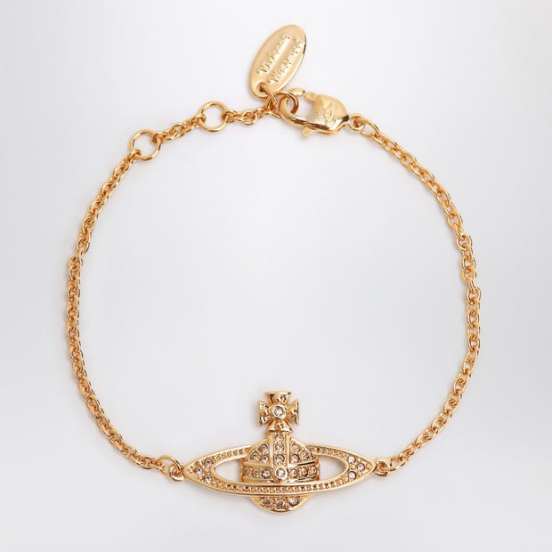 Vivienne Westwood Mini Bas Relief Chain Gold Bracelet