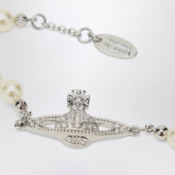 Vivienne Westwood Mini Bas Relief Bracelet Platinum
