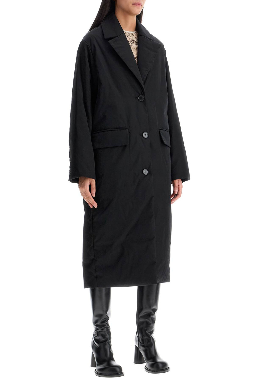 Stand Studio Melita Poly-twill Single Breasted Coat