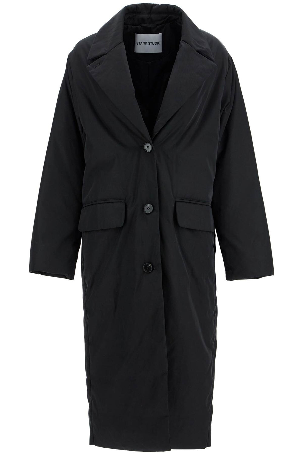 Stand Studio Melita Poly-twill Single Breasted Coat