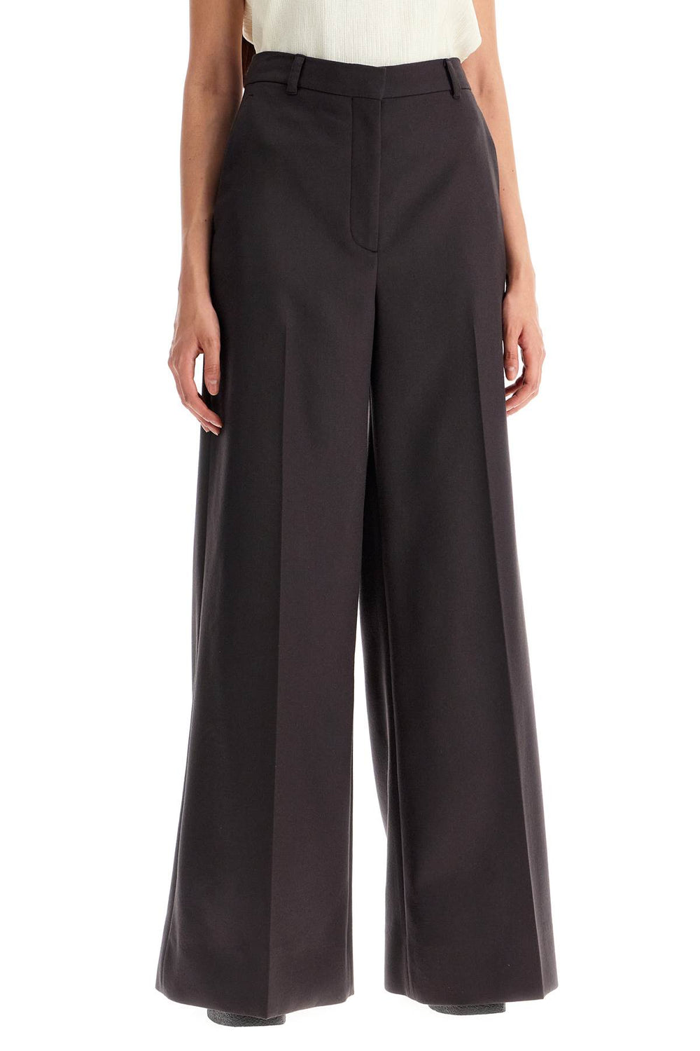 Stella McCartney Wool Flannel Flared Pants