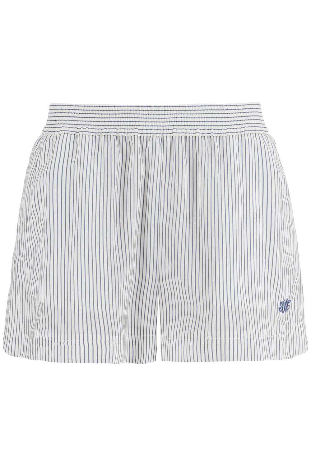 Stella McCartney Striped Silk Shorts