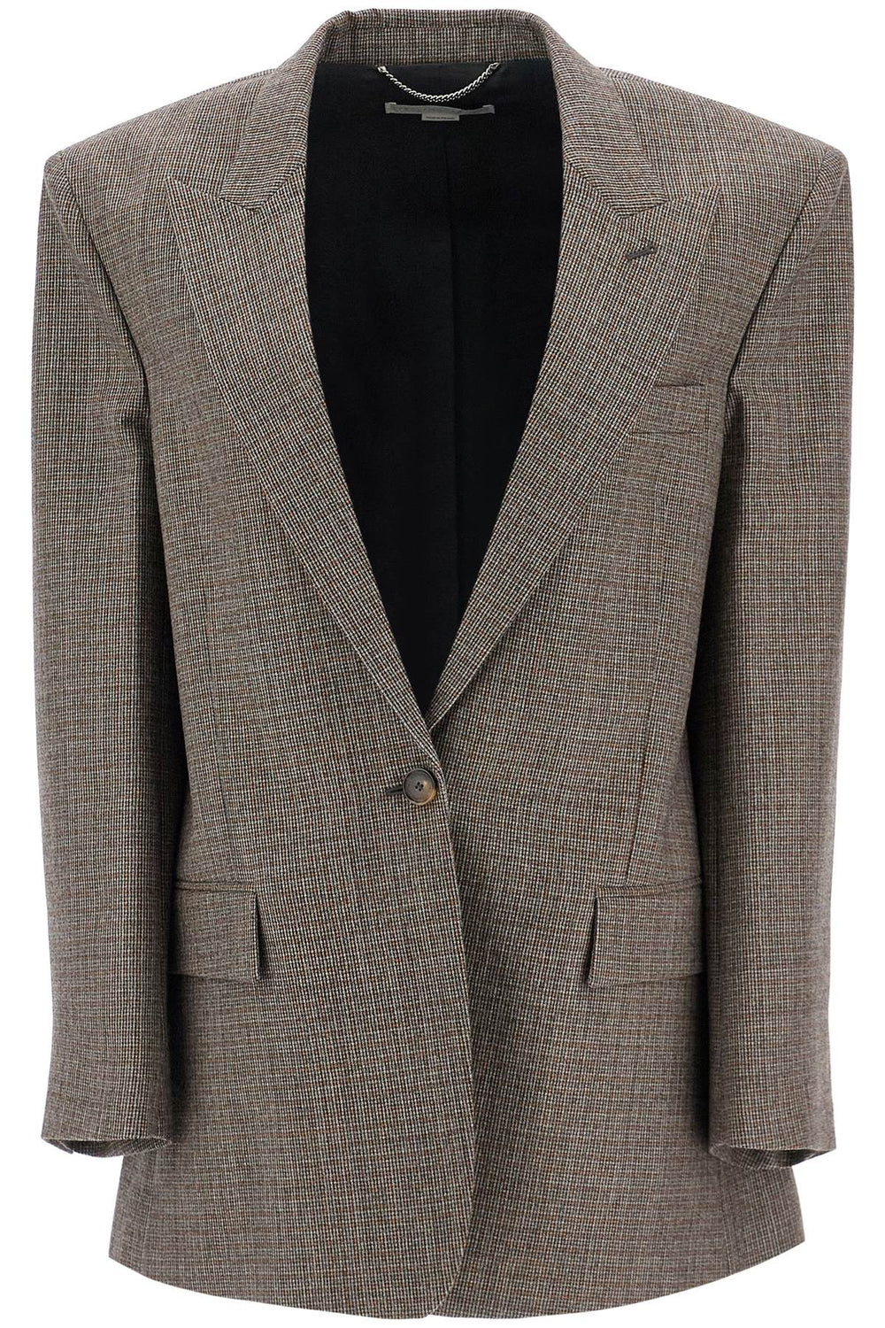 Stella McCartney Houndstooth Wool Blazer