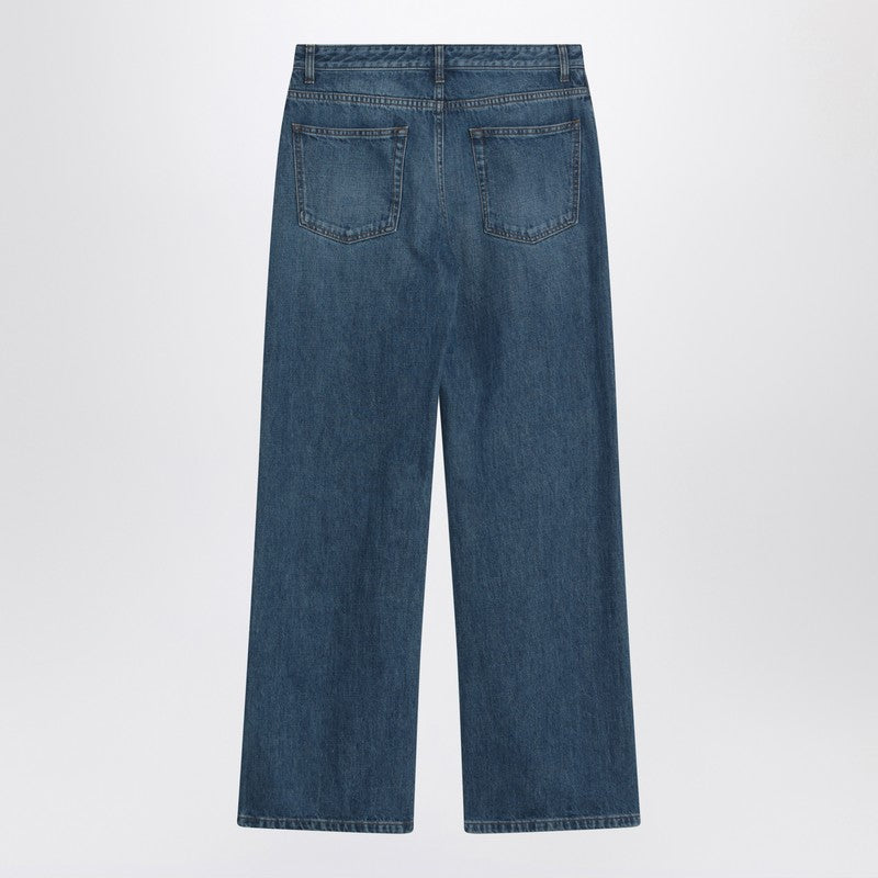 The Row Eglitta Wide Faded Blue Jeans