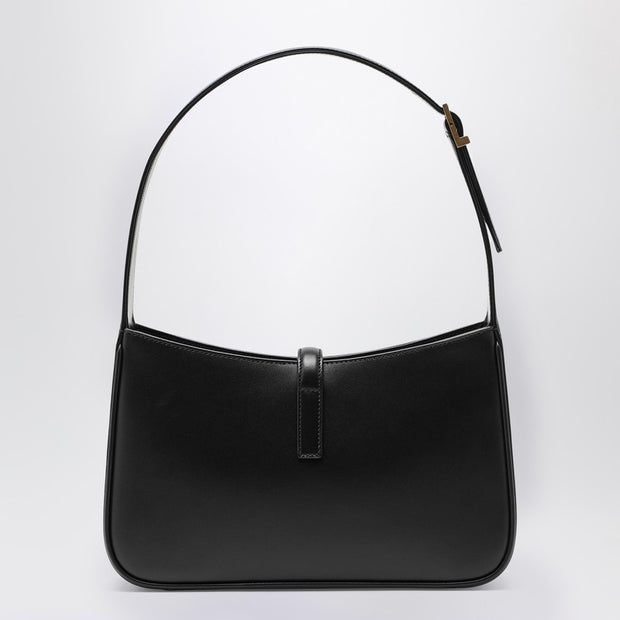 Saint Laurent Black 5 À 7 Bag In Smooth Leather