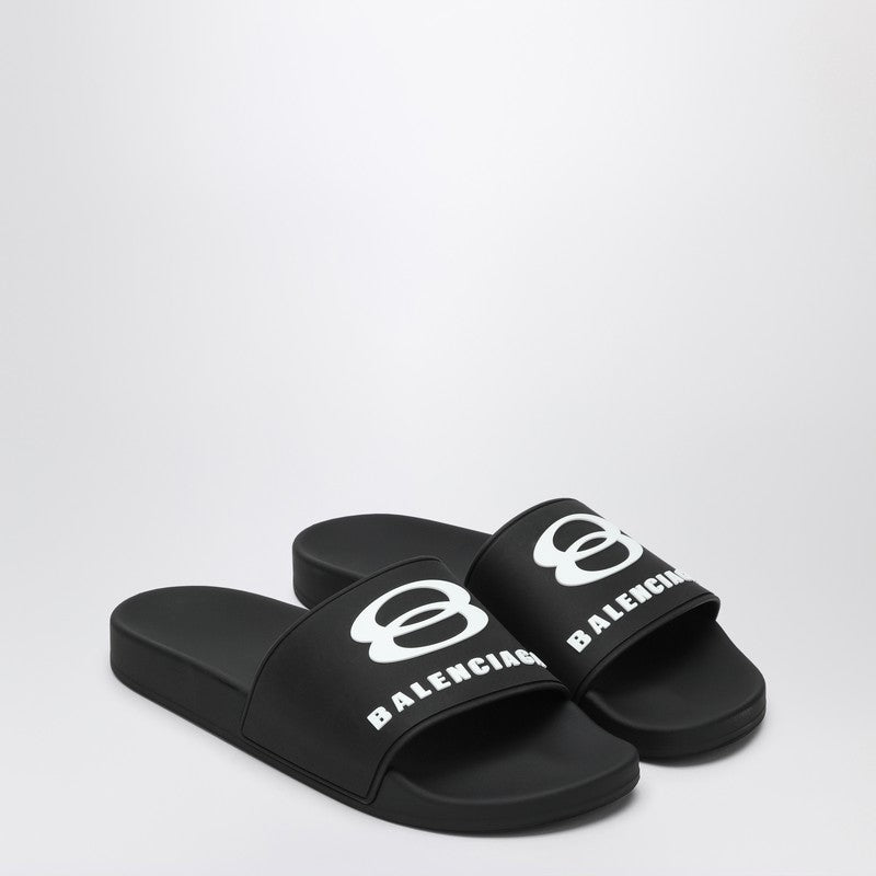 Balenciaga Rubber Slide Sandals