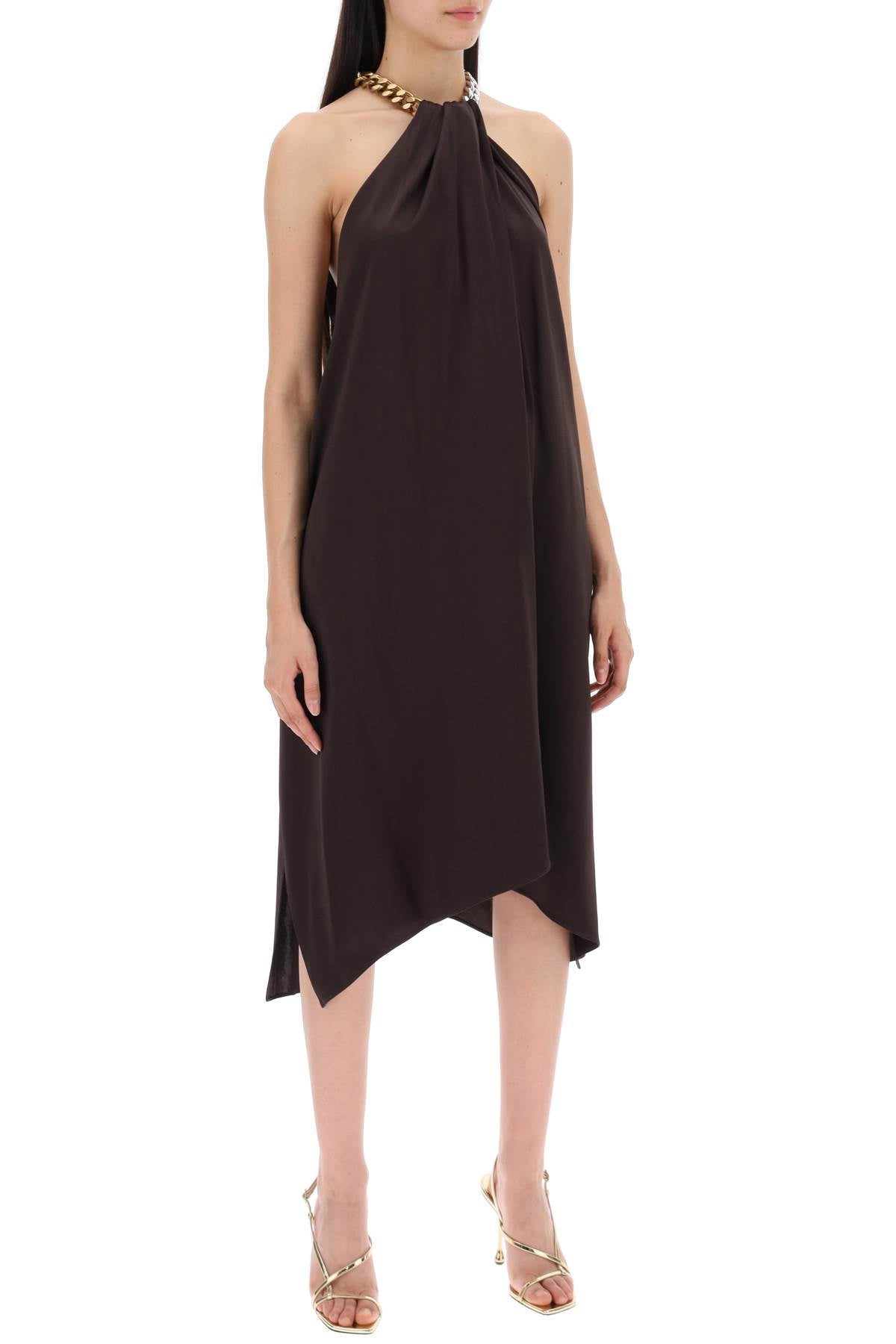 Stella McCartney Satin Midi Dress