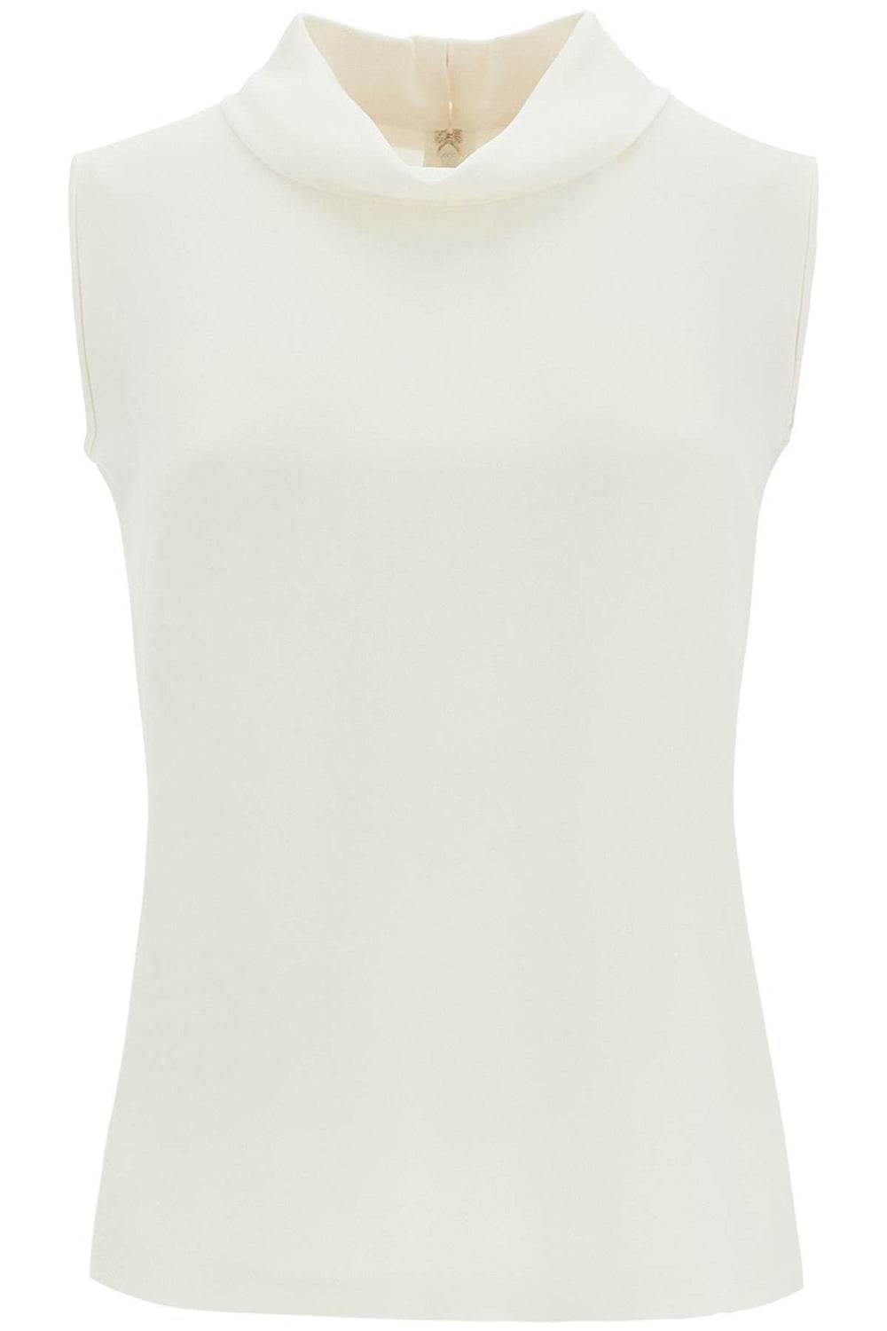 Valentino Garavani Sleeveless Silk Top Without Sleeves