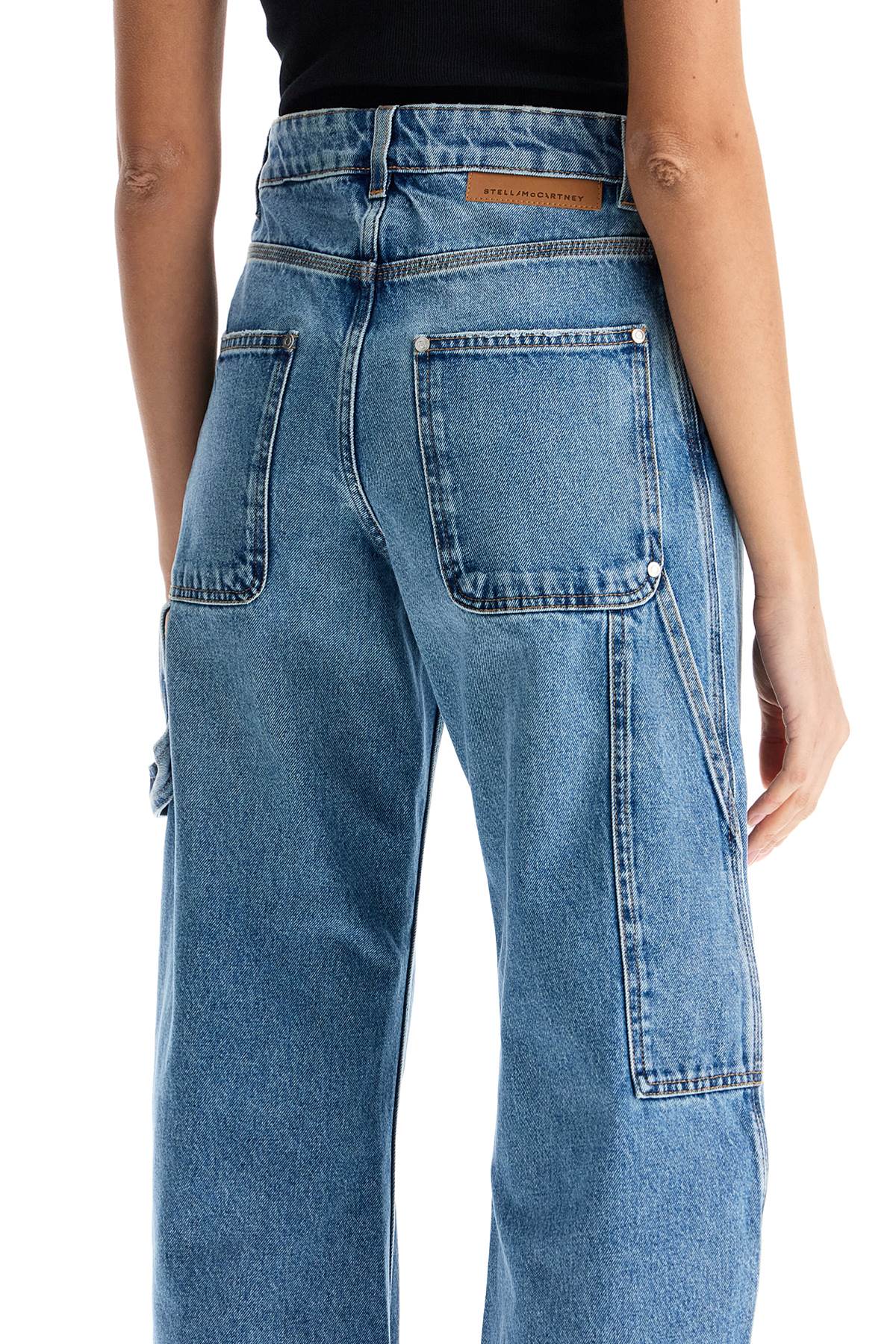 Stella McCartney Vintage Effect Barrel Jeans