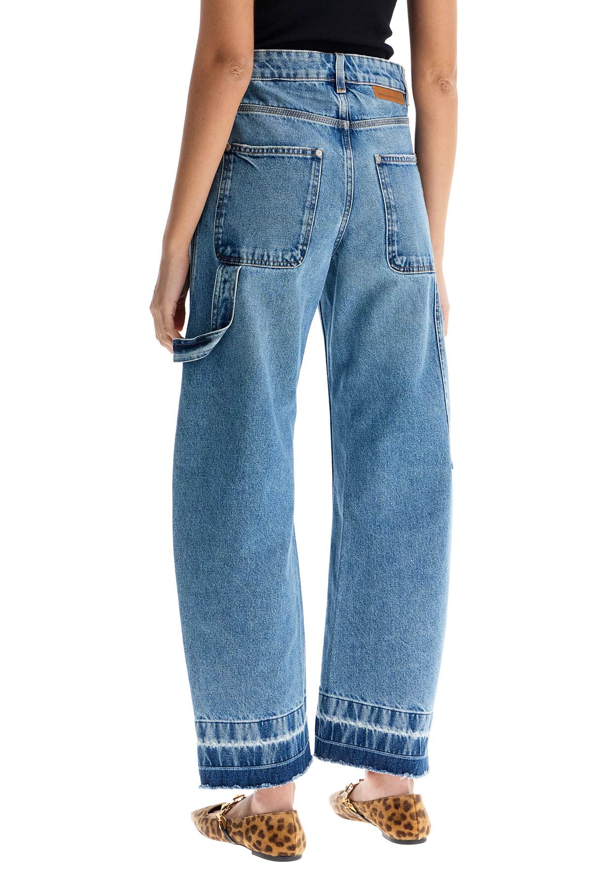 Stella McCartney Vintage Effect Barrel Jeans