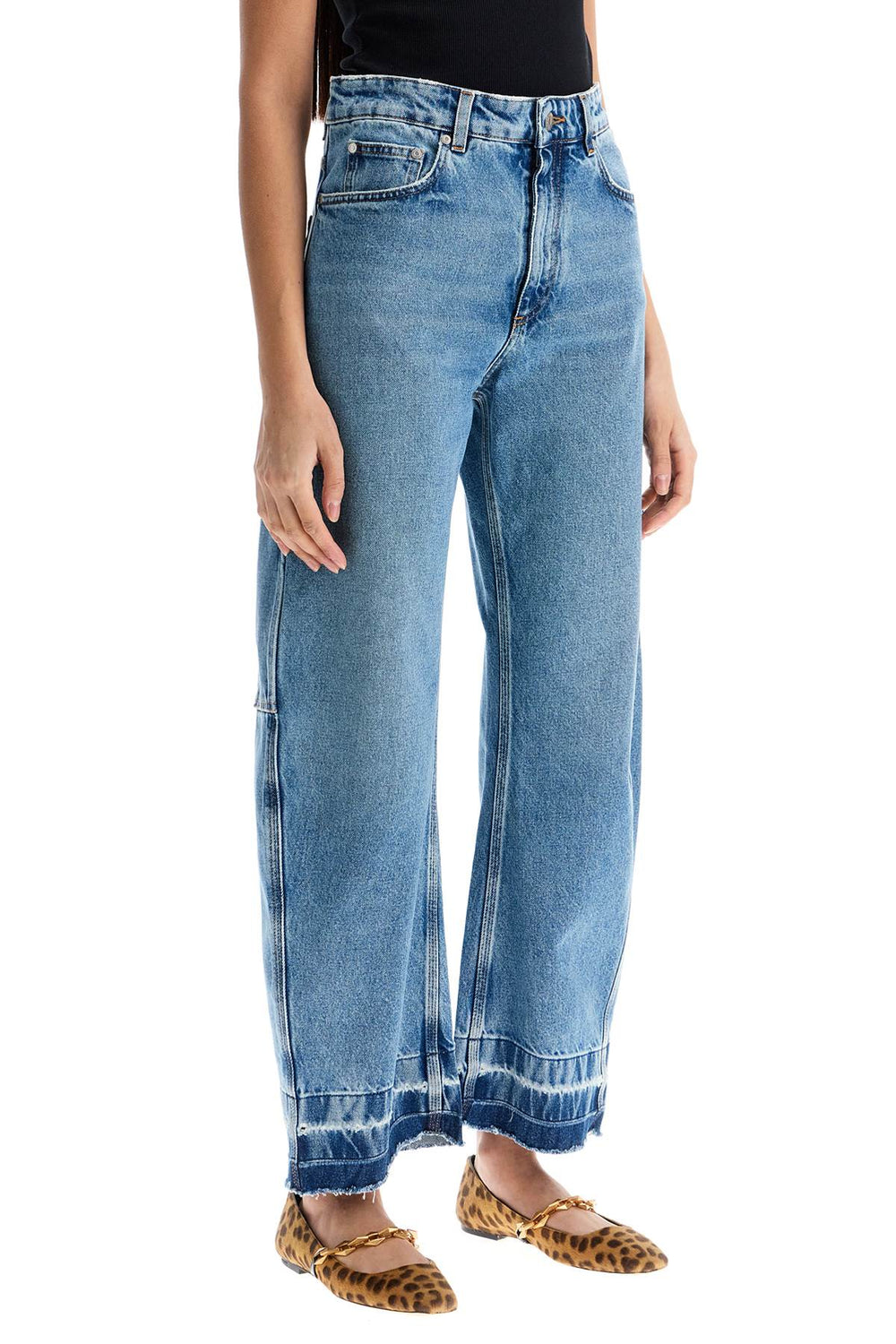 Stella McCartney Vintage Effect Barrel Jeans