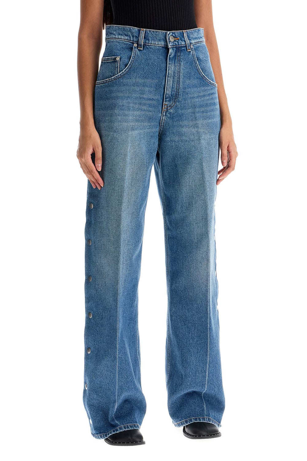 Stella McCartney Studded Bootcut Jeans