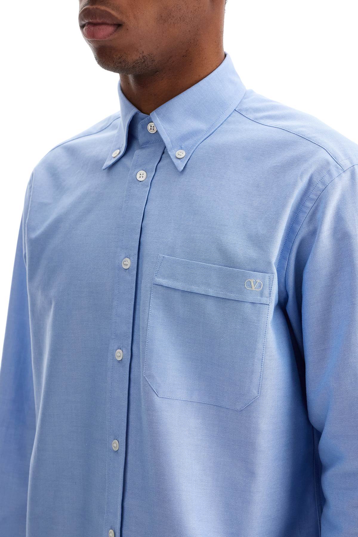 Valentino Garavani Regular Fit Oxford Shirt