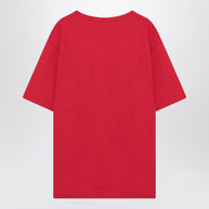 Red T-shirt With Chez Valentino Print