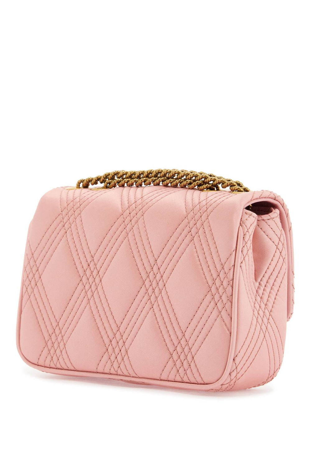 Valentino Garavani Small Quilted Shoulder Bag In Geranium Pink Leather