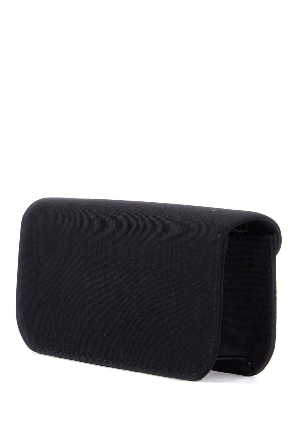 Valentino Garavani Locò Clutch In Moire Fabric