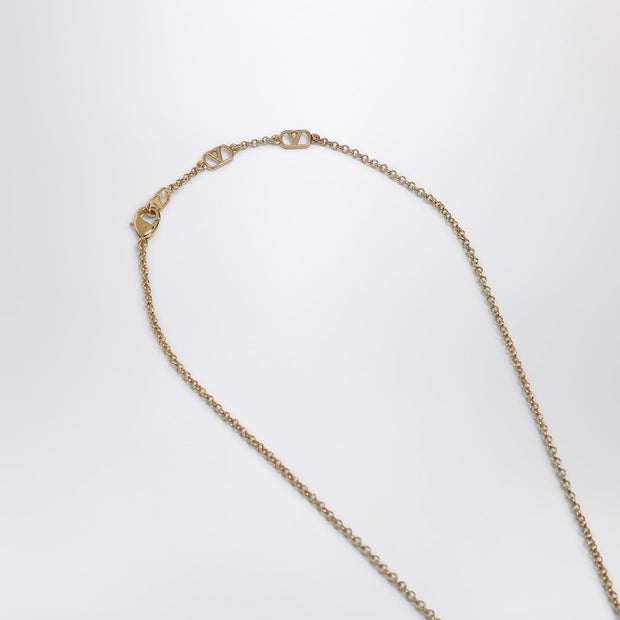 Valentino Garavani Ovalette Necklace With Swarovski Pearl