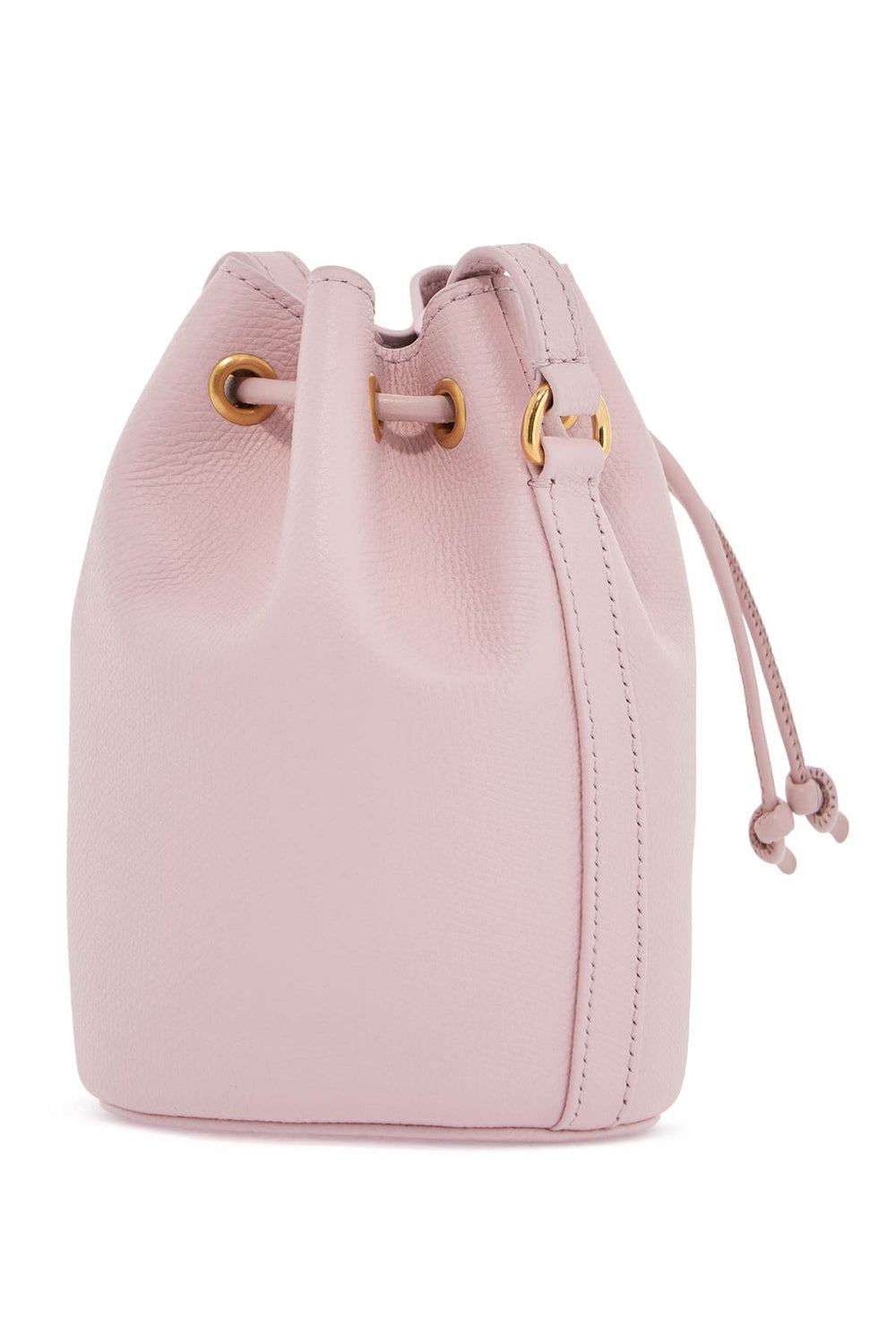 Valentino Garavani Mini Bucket Bag In Quartz Pink Leather