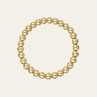 Zoe Lev 6mm Gold Bead Bracelet