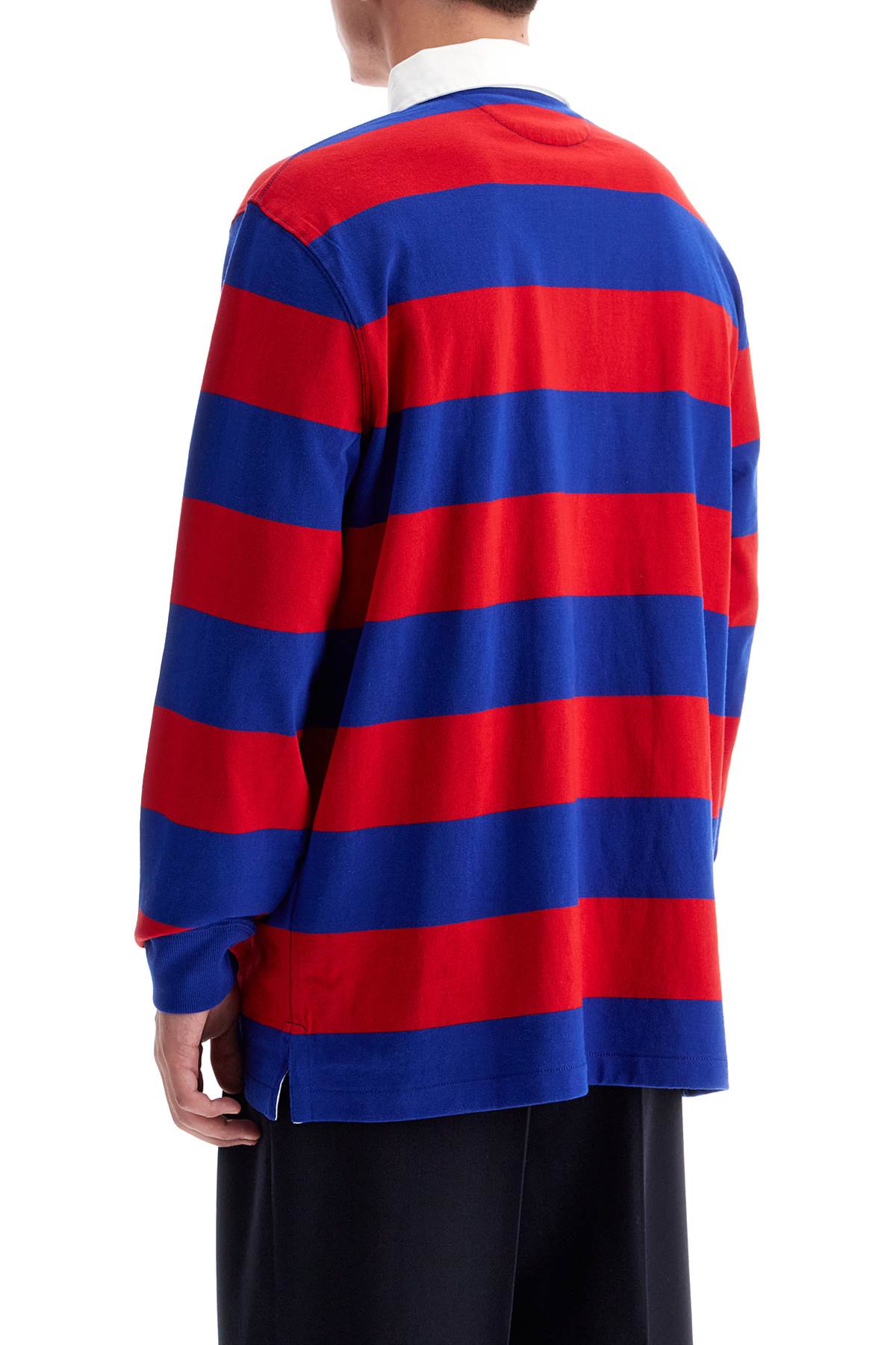 Polo Ralph Lauren Long-Sleeved Striped Polo Shirt