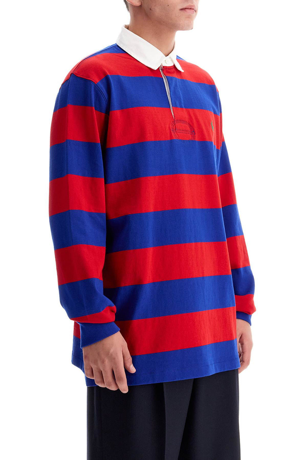 Polo Ralph Lauren Long-Sleeved Striped Polo Shirt