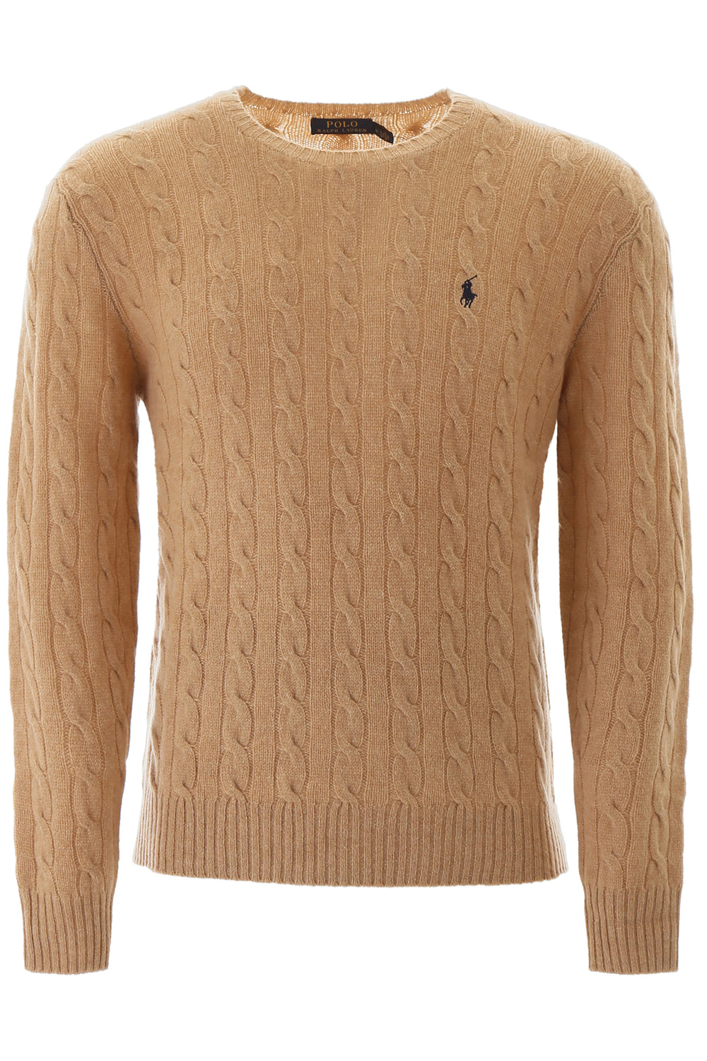 Polo Ralph Lauren Cable Knit Wool-cashmere Sweater