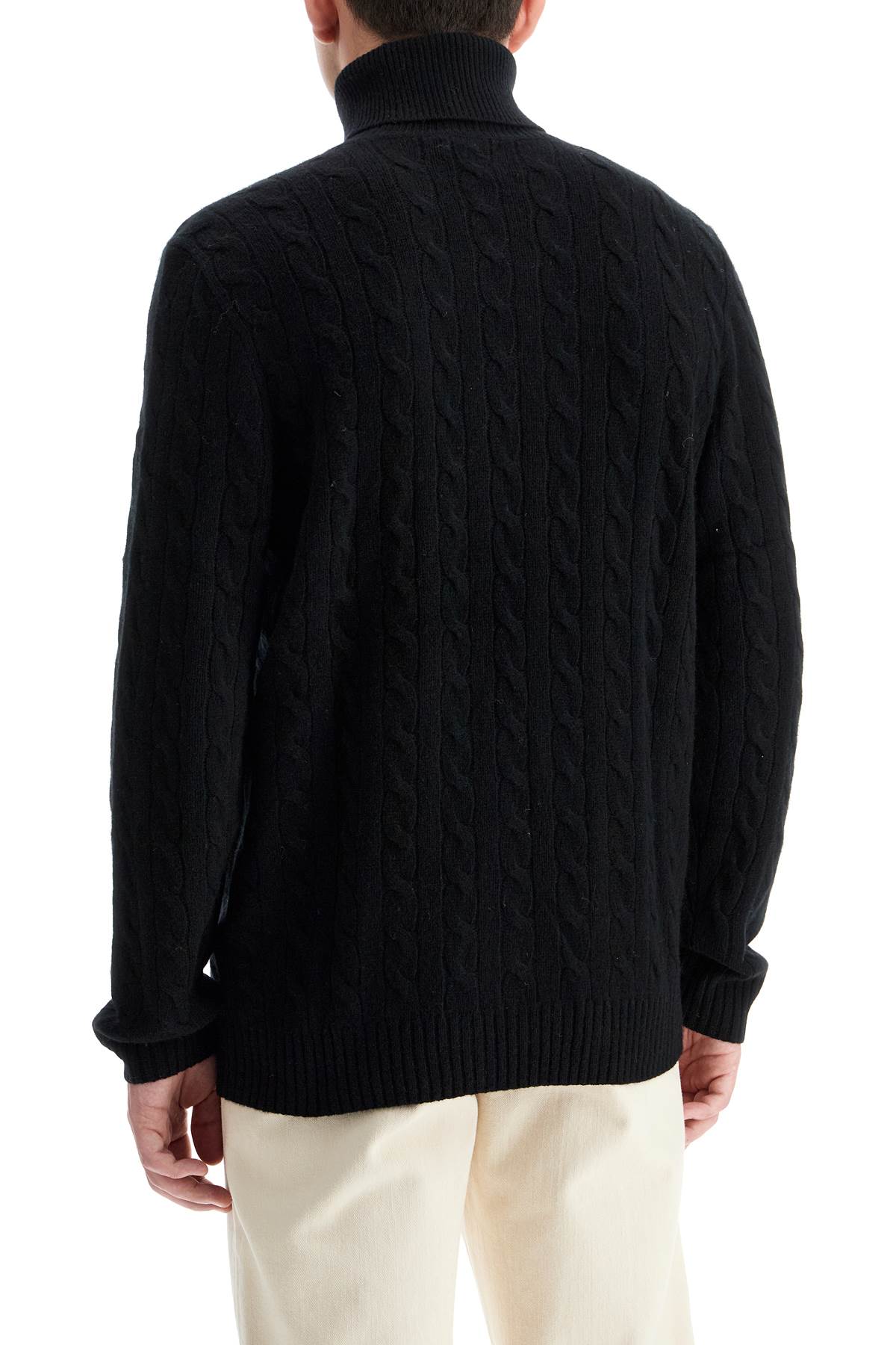 Polo Ralph Lauren Cable-Knit Wool And Cashmere Sweater