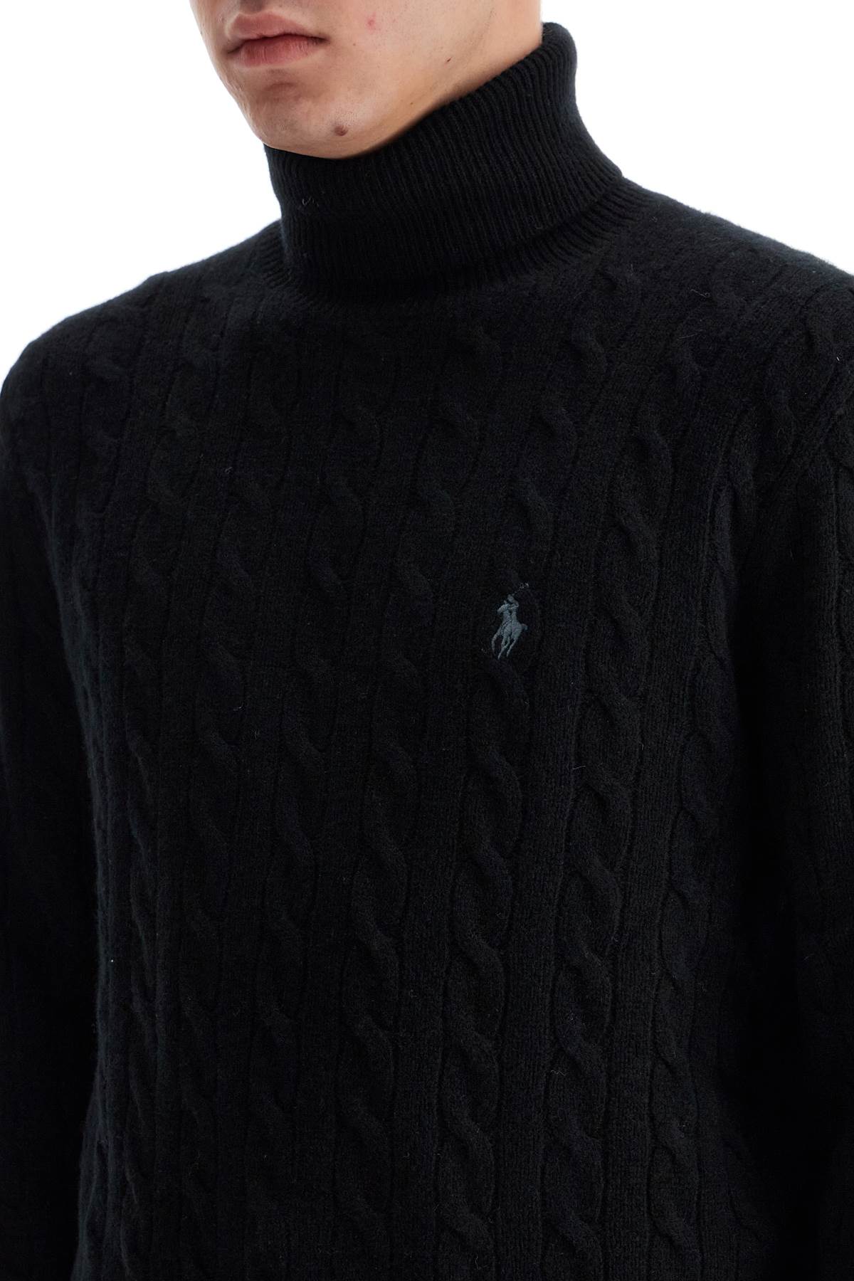 Polo Ralph Lauren Cable-Knit Wool And Cashmere Sweater