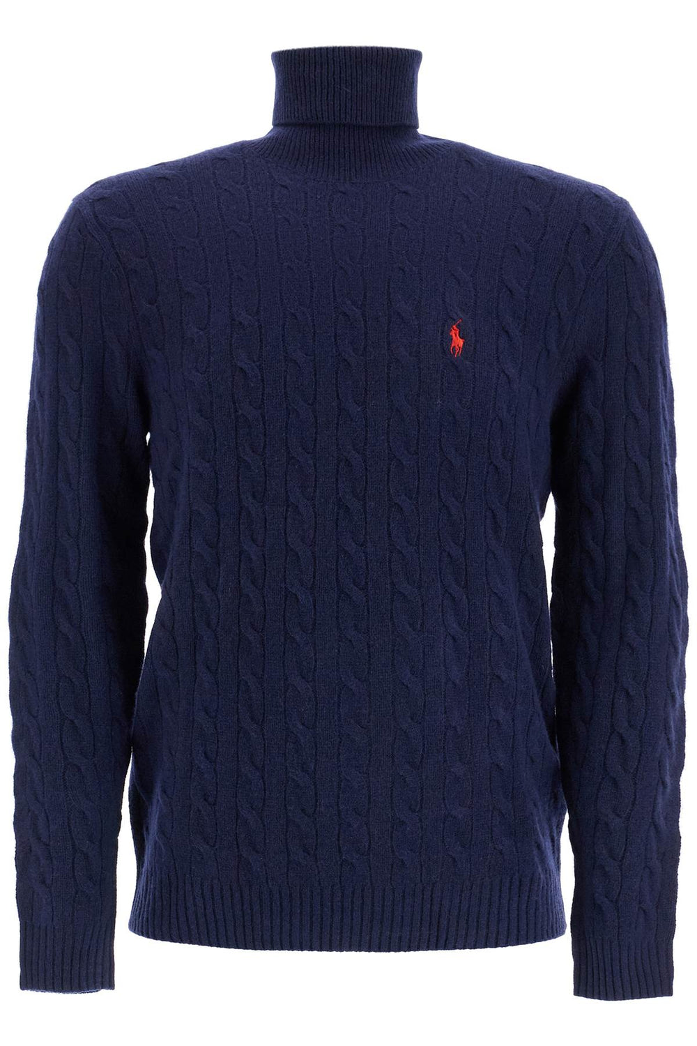 Polo Ralph Lauren Cable Knit Wool-Cashmere Pullover Sweater