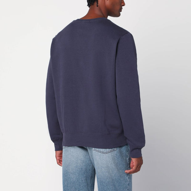 Polo Ralph Lauren Blue Faded Polo Bear Sweatshirt