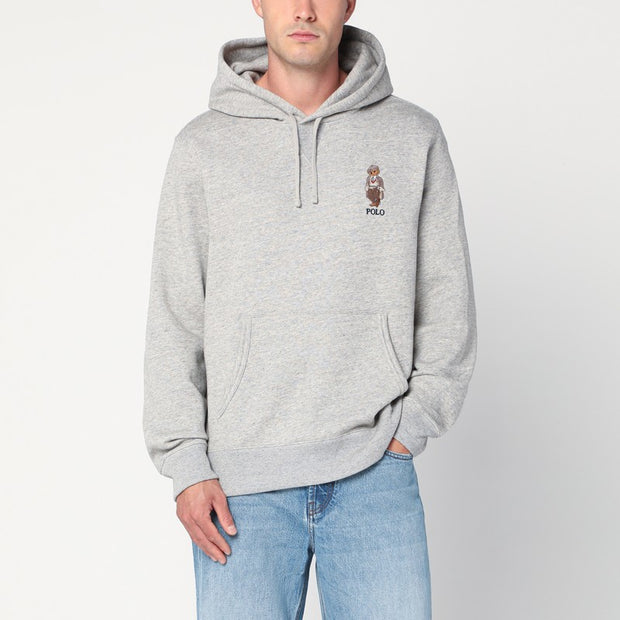 Polo Ralph Lauren Light Gray Polo Bear Hoodie