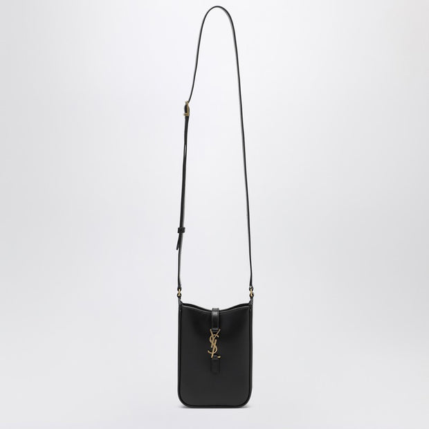 Saint Laurent Black Leather 5 To 7 Mini Bag