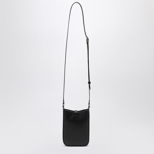 Saint Laurent Black Leather 5 To 7 Mini Bag