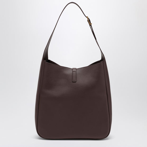 Saint Laurent Large Le 5 À 7 Brown Leather Bag