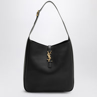 Saint Laurent Large Le 5 À 7 Black Leather Bag