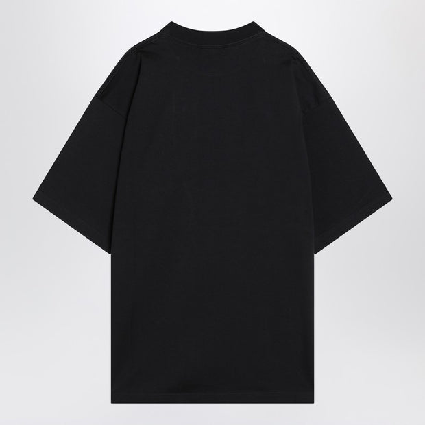 Balenciaga Faded Black Nano BB Medium Fit T-shirt