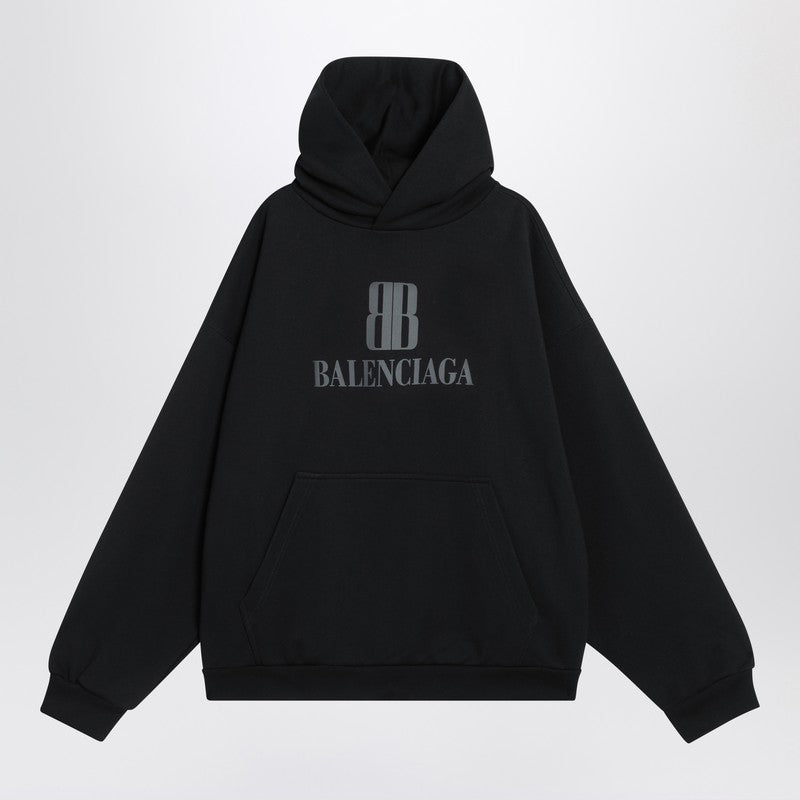 Balenciaga Black Nano BB Medium Fit Sweatshirt