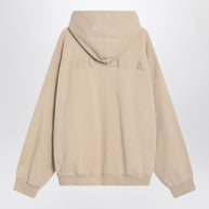 Beige New Balenciaga Back Sweatshirt
